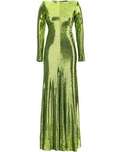 Philosophy Sequin Long Dress Dresses - Green