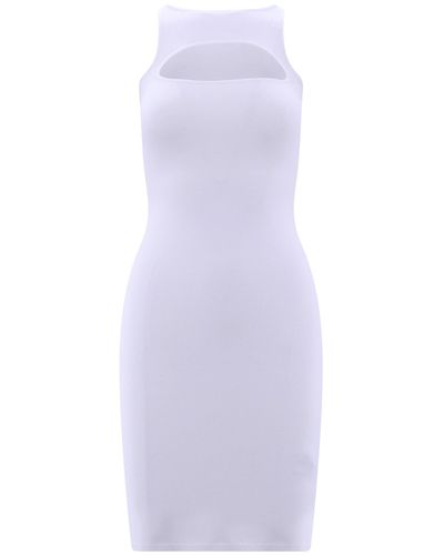 DSquared² Dress Cut Out - White