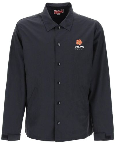 KENZO Giacca College in Black for Men Lyst UK