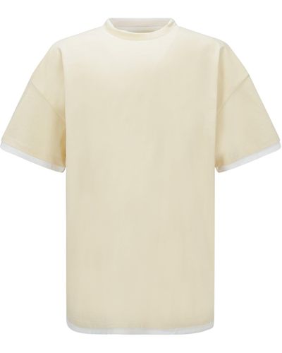 Jil Sander T-shirts - Natural