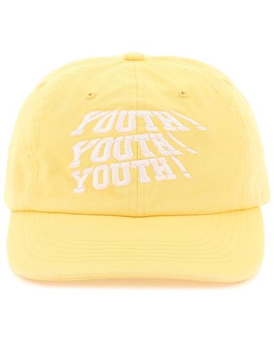 Liberal Youth Ministry Cappello Baseball In Cotone - Giallo