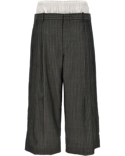 Hed Mayner Light Wool Pants - Gray