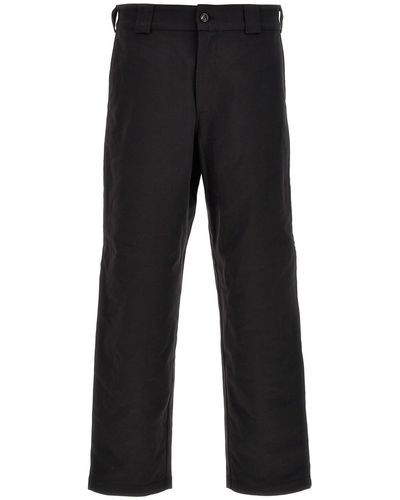 LC23 Logo Patch Joggers Trousers - Black