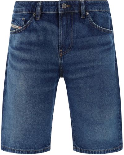 DIESEL Bermuda Shorts - Blue