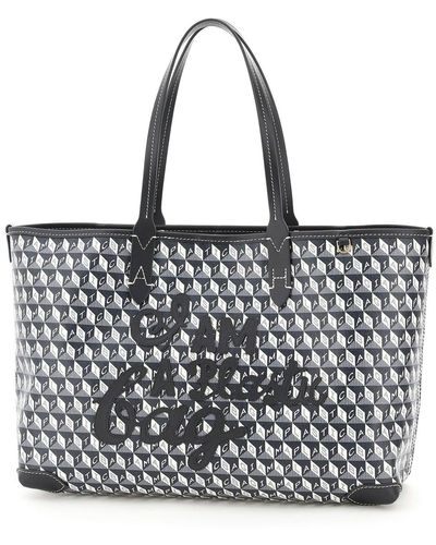 Anya Hindmarch Borsa Shopping I Am A Plastic Bag Small - Nero