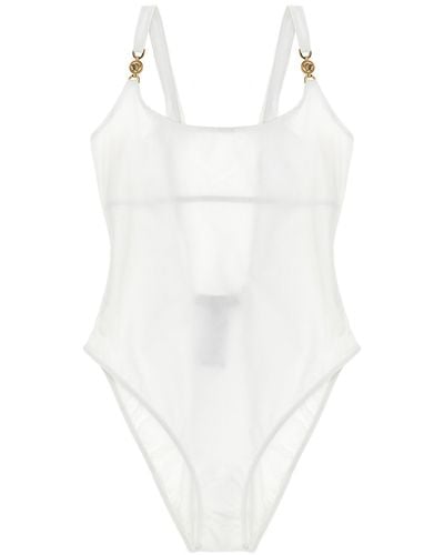 Versace Greca Beachwear Nero - Bianco