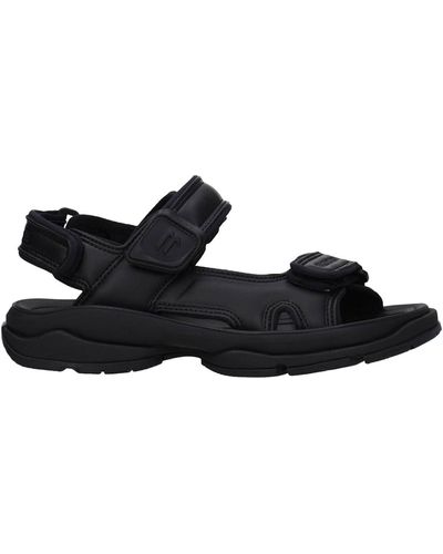Balenciaga Slippers And Clogs Eco Leather - Black