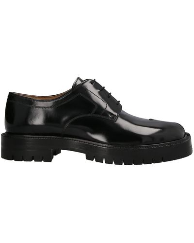 Maison Margiela Tabi Flat Shoes - Black