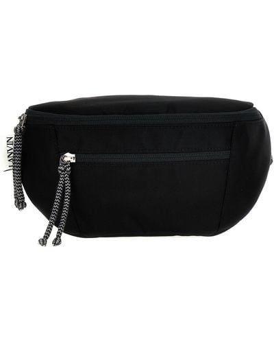 Lanvin Curb Crossbody Bags - Black