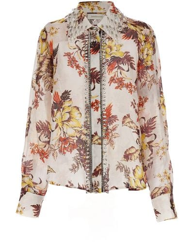 Zimmermann 'Matchmaker Tropical' Shirt - Multicolour