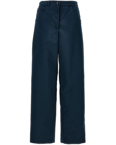 Etro Pegaso Pantaloni Blu