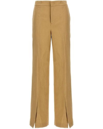 Twin Set Smart Trousers - Natural