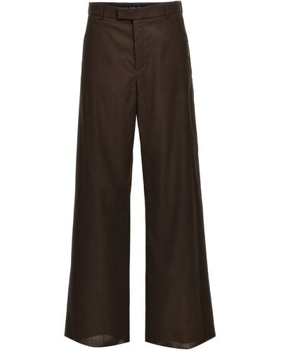 Martine Rose Houndstooth Pants - Brown