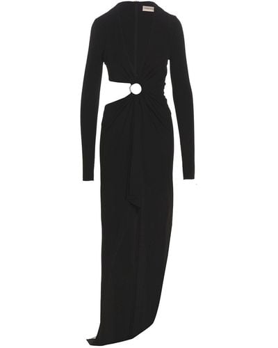 Alexandre Vauthier Cut-Out Long Dress - Black