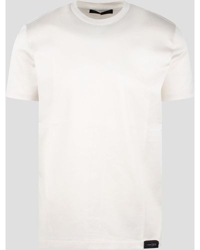 Low Brand Jersey Cotton Slim T-Shirt - White
