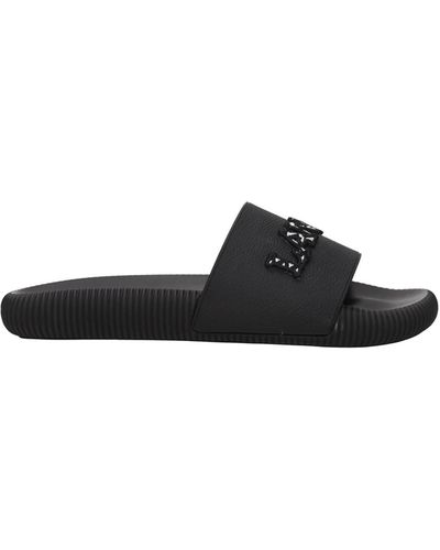 Lanvin Slippers And Clogs Rubber - Black