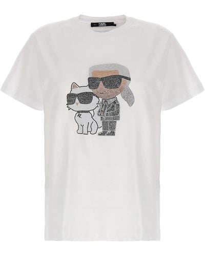 Karl Lagerfeld 'Ikonik 2,0' T-Shirt - White