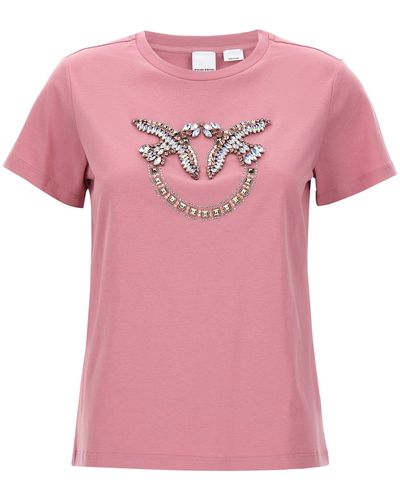 Pinko Quentin T-shirt - Pink