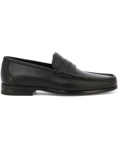 Ferragamo Dupont Loafers & Slippers - Black