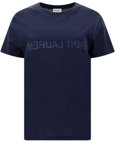 T-shirt Saint Laurent da uomo | Sconto online fino al 30% | Lyst
