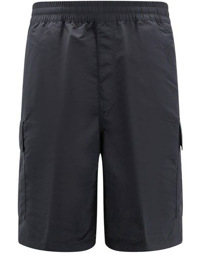 Carhartt Cargo Nylon Shorts With Logo Patch - Blue