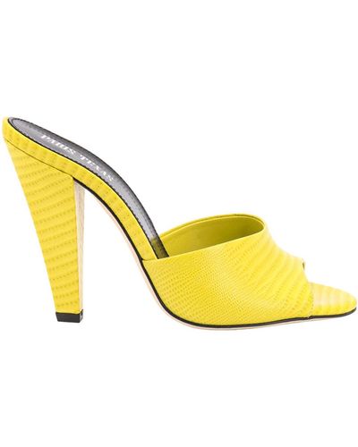 Paris Texas Sandals - Yellow