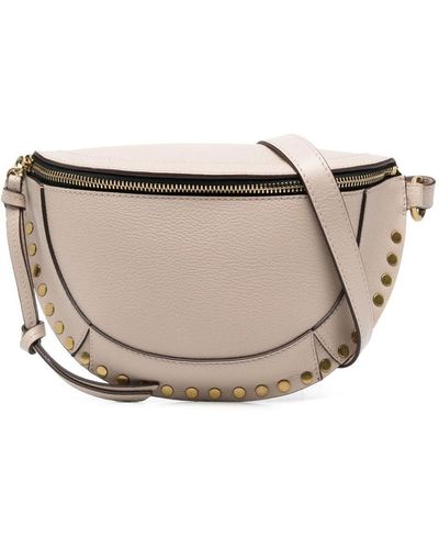 Isabel Marant Belt Bag With Studs - Gray