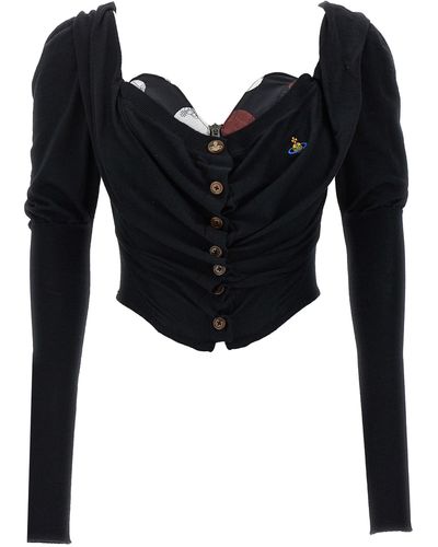 Vivienne Westwood Bea Cardi Tops - Black