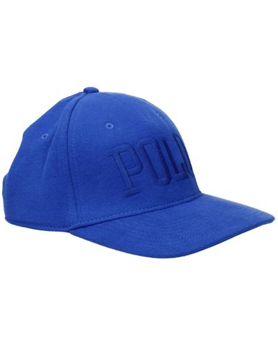 Ralph Lauren Hats Polo Cotton Blue Royal Blue