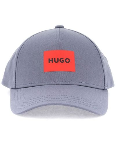 HUGO Baseball Cap With Patch Design - Red