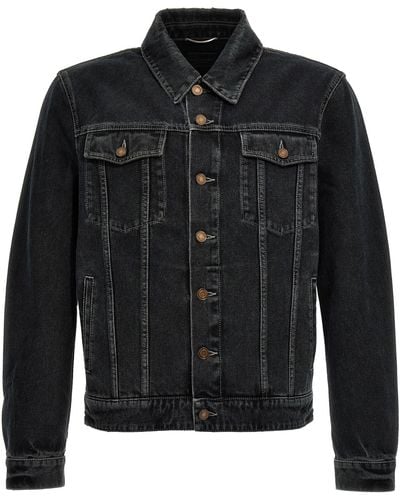 Saint Laurent Denim Jacket Giacche Nero