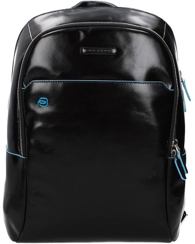 Piquadro Backpack And Bumbags Leather Black