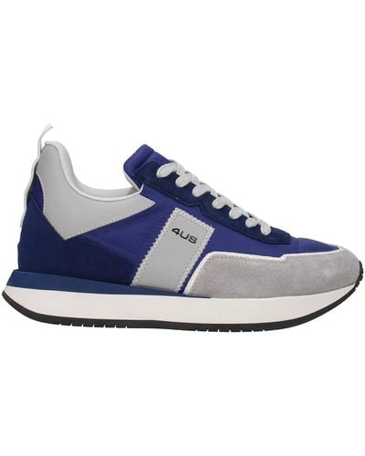 Cesare Paciotti Sneakers 4us Fabric Gray - Blue