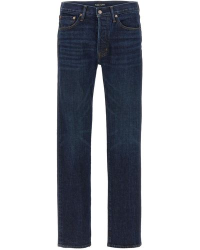 Tom Ford Rinse Selvedge Jeans - Blue