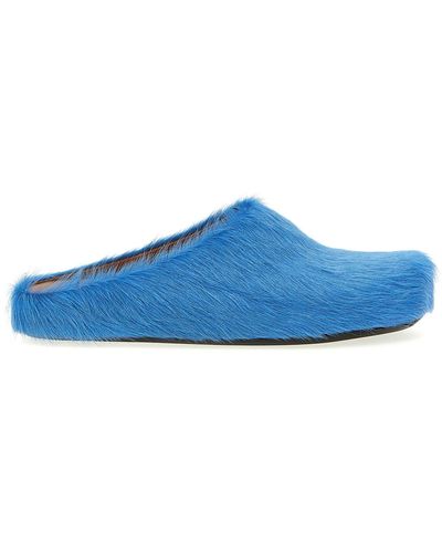 Marni Fussbett Flat Shoes Blu