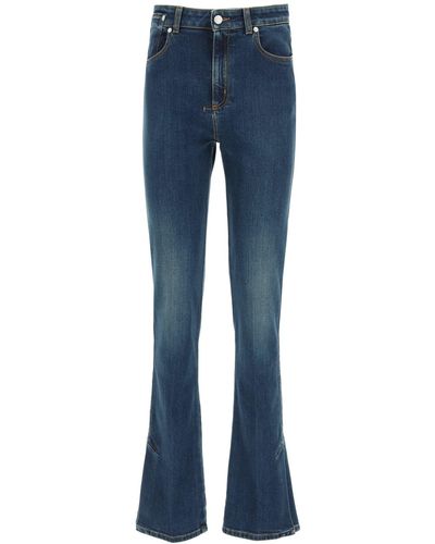Alexander McQueen Jeans bootcut - Blu