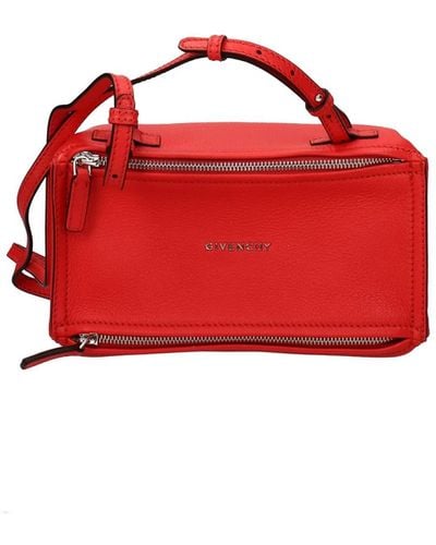 Givenchy Crossbody Bag Pandora Leather Red