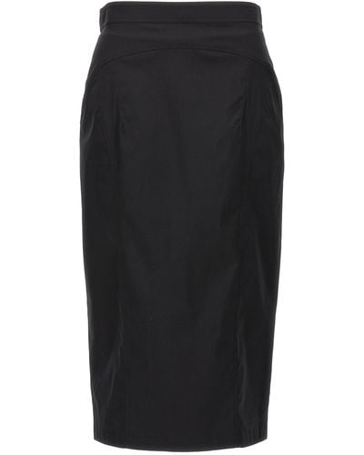 N°21 Longuette Skirt Gonne Nero