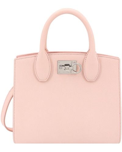 Ferragamo St. Box Mini Bags - Pink