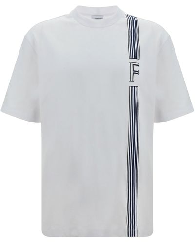 Ferragamo Short Sleeves Tee-shirt - Blue