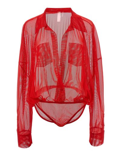 Norma Kamali Super Underwear, Body - Red
