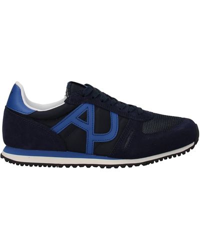 Armani Jeans Sneakers Fabric - Blue