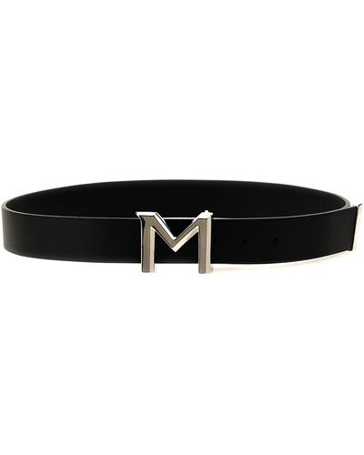Mugler M-buckle Belts - Black