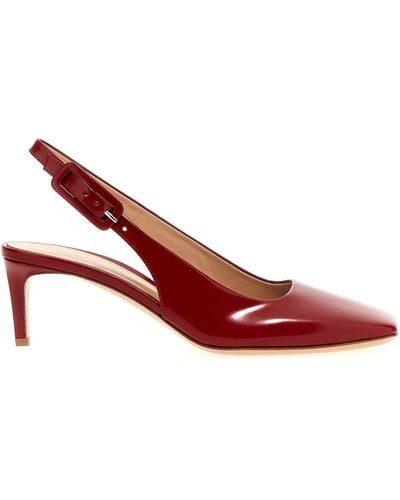 Gianvito Rossi Ric Court Shoes - Red