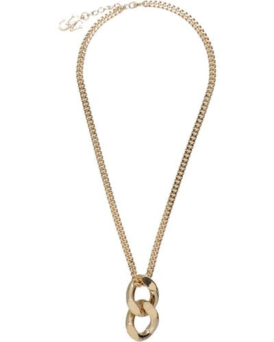 JW Anderson Chain Link Pendant Necklace - Metallic