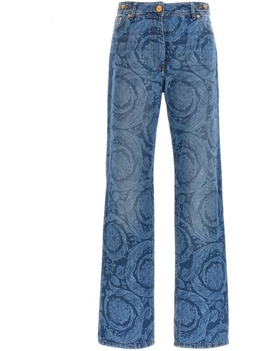 Versace Barocco Jeans Blu
