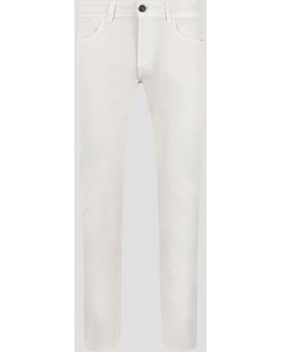 Re-hash Rubens corduroy trousers - Bianco