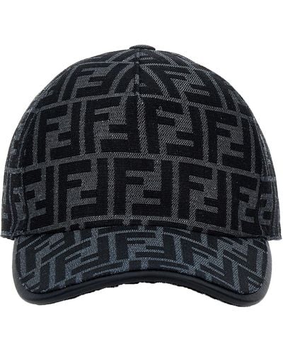 Fendi Ff Hats - Black