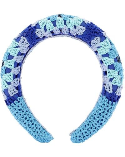 La Milanesa Crochet Hair Accessories - Blue