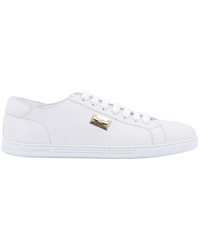 Dolce & Gabbana Saint Tropez Sneakers - White